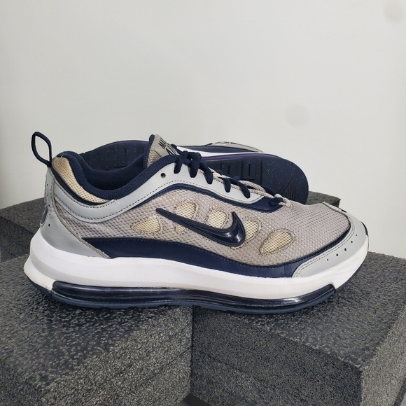 Nike Shoe Men's 9.5 Air Max AP Gray Navy White CU4826-005 - Picture 8 of 11